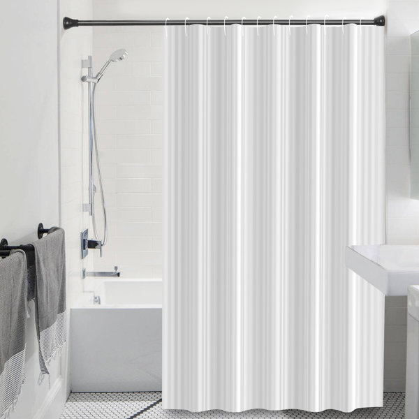 Ebern Designs Geetha Vinyl Shower Curtain Wayfair Co Uk